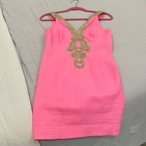 Lilly Pulitzer pink dress